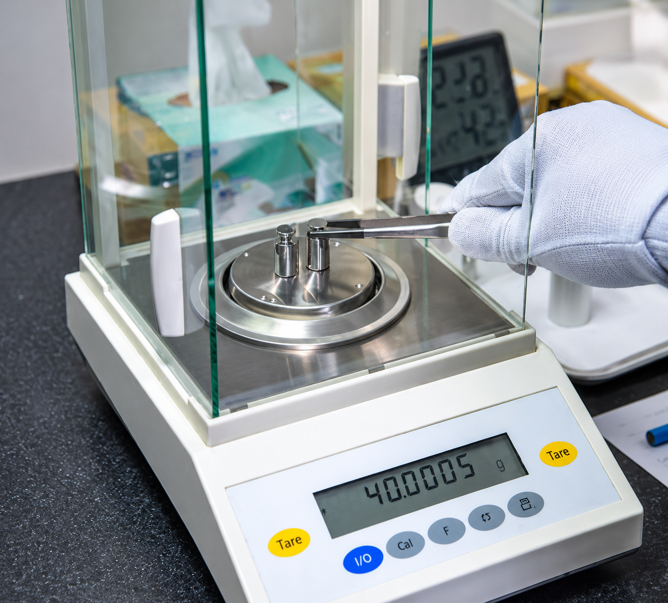 Calibración y certificación de masas patrones
